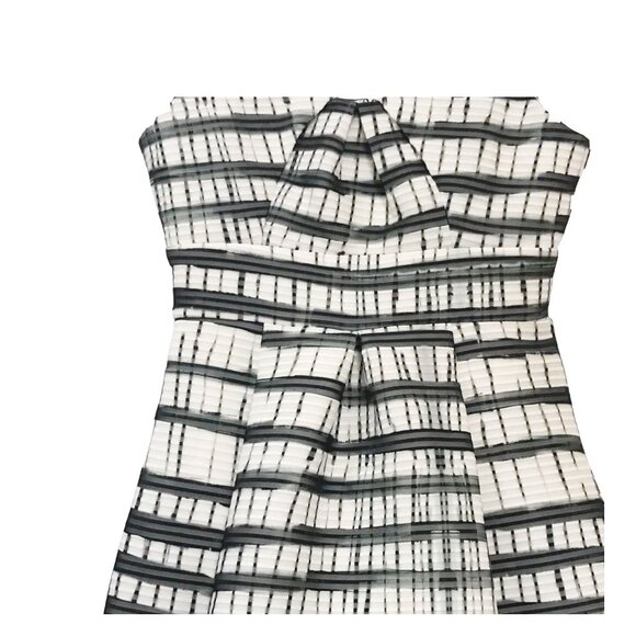 Plenty by Tracy Reese scuba dress, size 2,  Black, white, gray, NWT - Picture 8 of 13